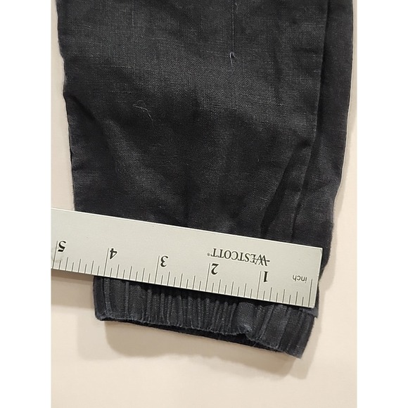 Athleta Joggers Womens Size 0 Petite Black, Zippered Pockets Elastic Waist - Picture 8 of 11